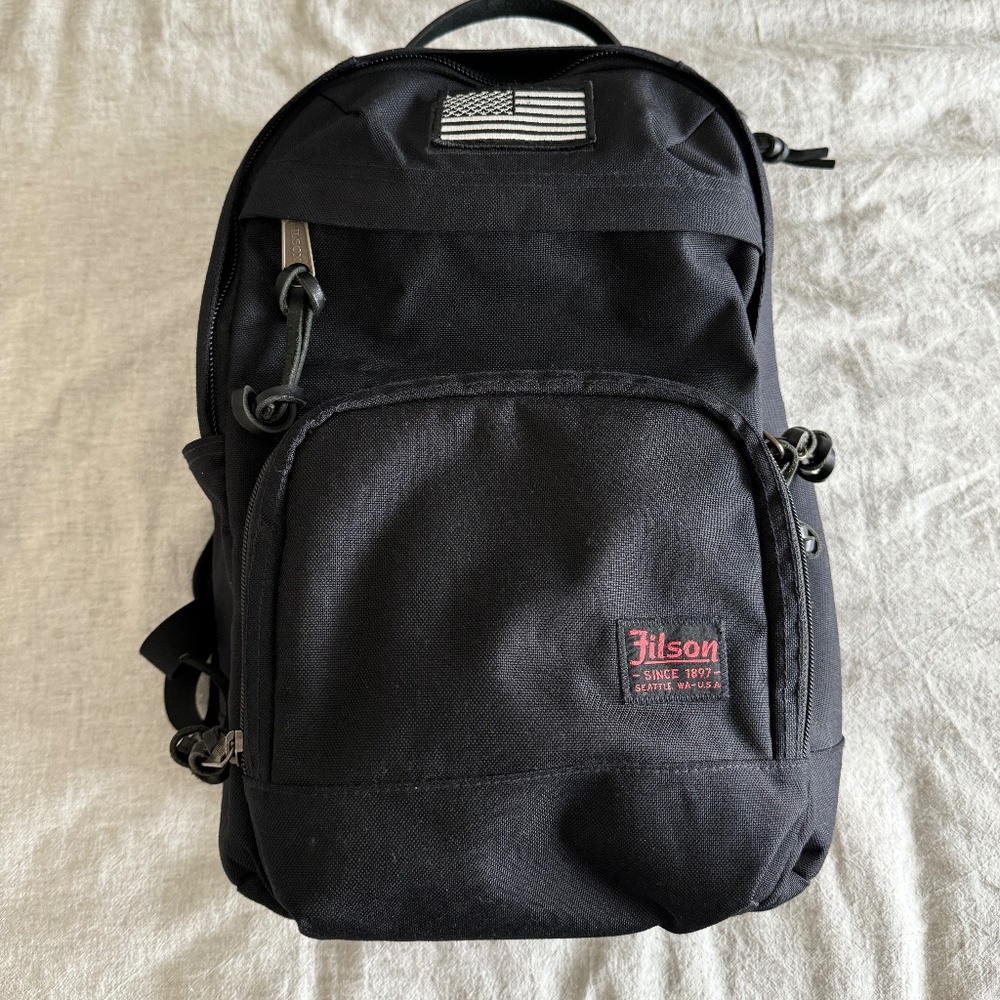Filson Dryden Backpack -- Black, 25.5-liter